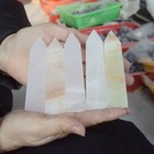 9.9LB 40Pcs Natural Afghanistan Calcite Crystal Tower Point Polished Healing — photo 6