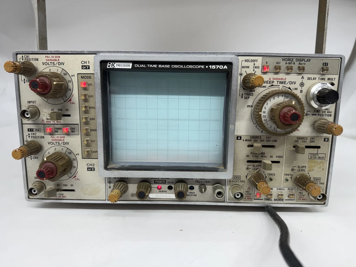 B&K Precision Analog Oscilloscope Oscilloscopes & Vectorscopes for