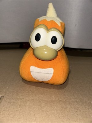 Veggie Tales Plush JIMMY the GOURD Orange Toy Fisher Price - NON Working - RARE