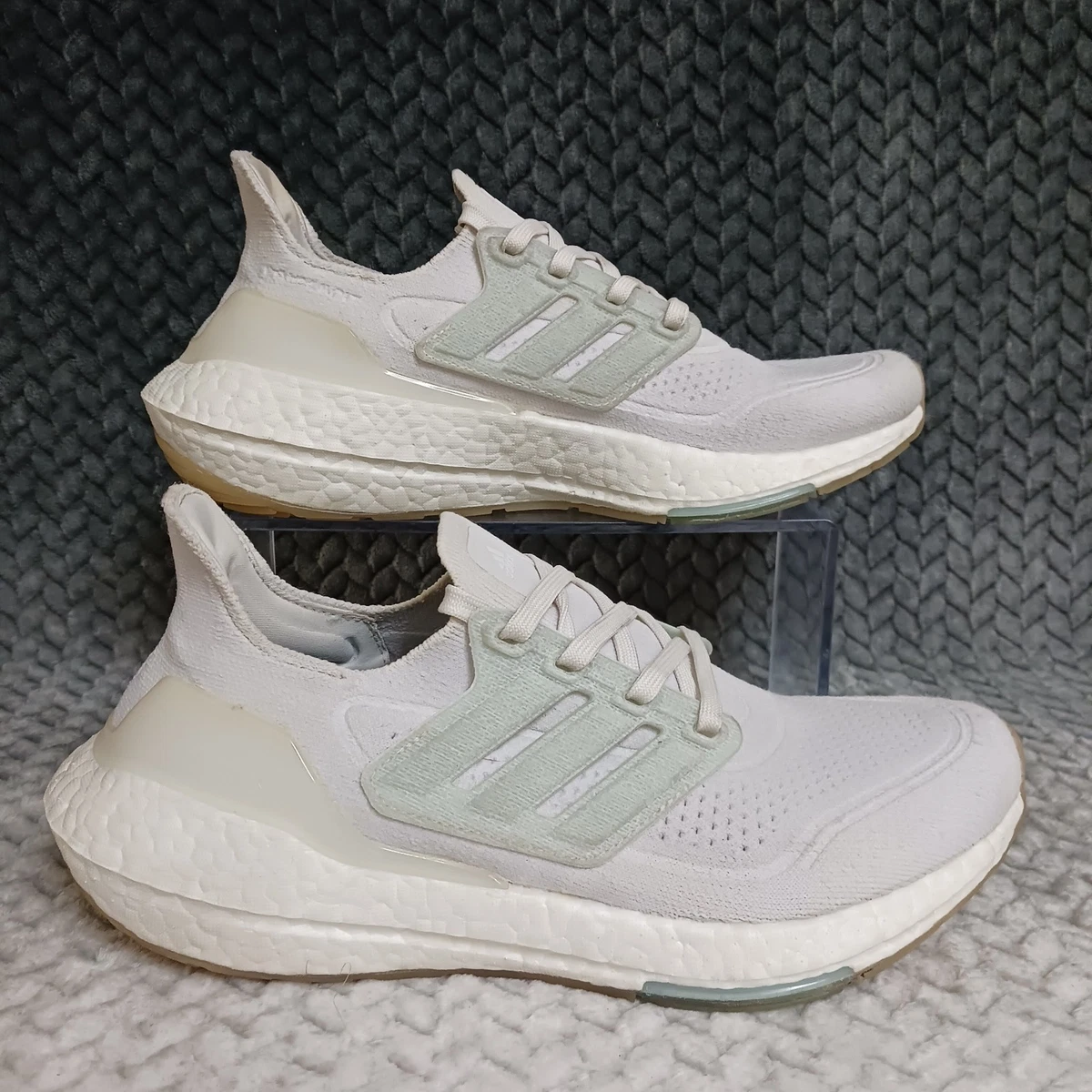 Adidas UltraBoost 21 x Parley Men\'s Running Sneakers Shoes Non Dyed Size 6.5 adidas Parley x UltraBoost 21 Non Dyed Black for Sale  main image 2