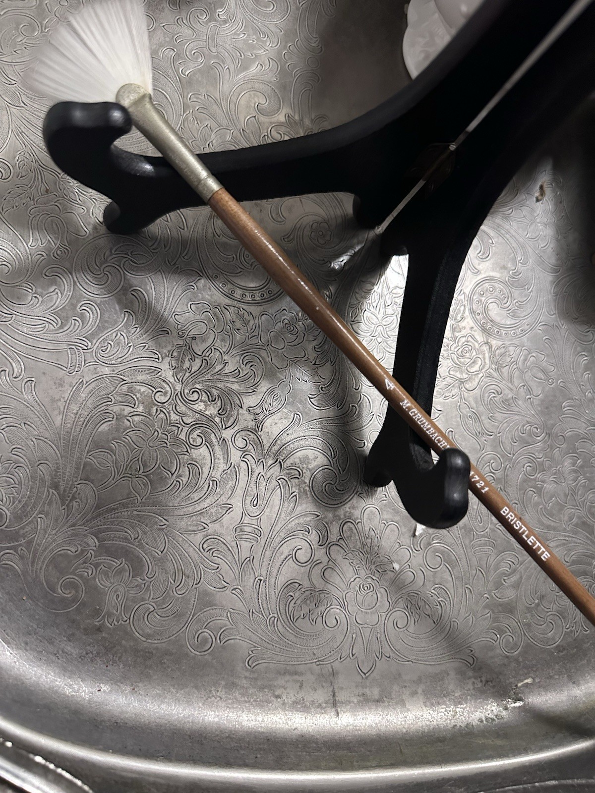 4 M.Grumbacher 4721 Brislette Paint Brush Flat