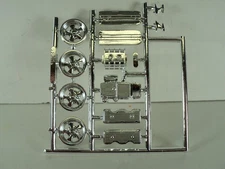 AMT? Chrome for 409 Chevy Engine.  Includes Valve Covers, Oil Pan, & Cragars!