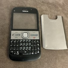 Genuine Original Nokia E5-00 Housing Front Fascia Case, Battery Cover and Keypad