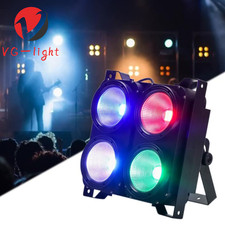 DJ Lights COB LED Blinder Light 4x100W RGBW 4in1 4Eye Blinder Disco Stage Light