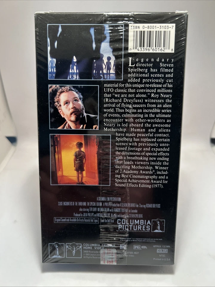 Close Encounters of the Third Kind (VHS, 1993 Release) NEW FACTORY SEALED! - Image 2 of 4