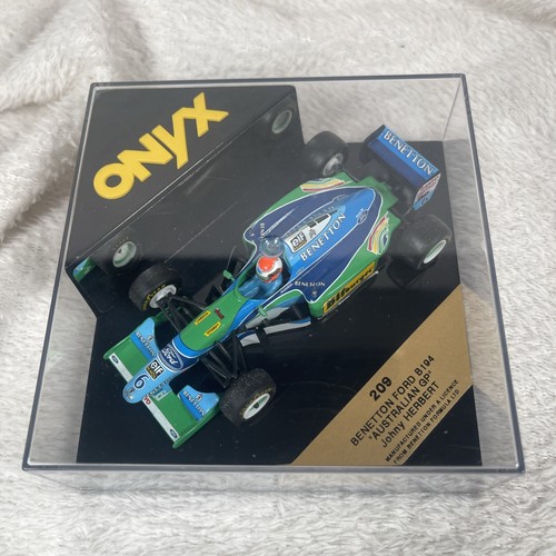 Onyx 209 Johnny Herbert Benetton Ford B194 1:43 Formula 1 + Display Case