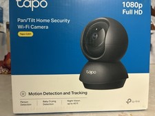 TP-LINK Tapo C201 Pan/Tilt Wi-Fi Camera 1080p Night Vision Person Detection