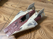 1997 Kenner Star Wars Power of the Force A-Wing Fighter Incomplete