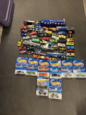 Hot-Wheels and Other Brands Lot of 55+ Used And New READ BELOW