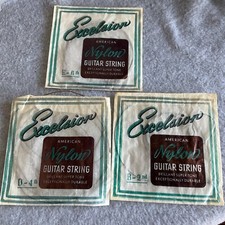 Vintage Lot Misc Guitar Strings - Excelsion Guitar String Read