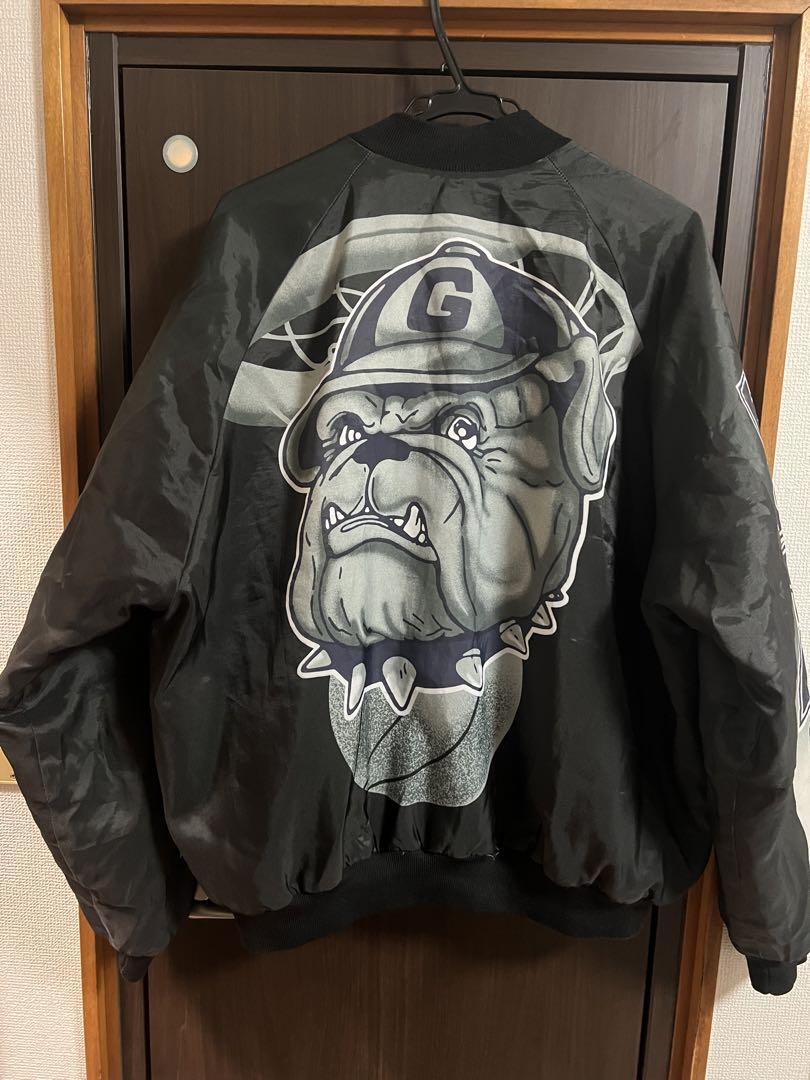 Chalk Line Georgetown Vintage Stadium Jacket EXL 90s USA Made Good Condition