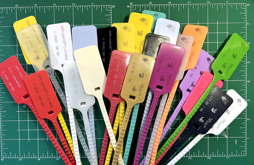 Zip Tie Tag Off White X The Ten – étiquette De Customisation Vert Fluo Taille 44 Pour Sneakers