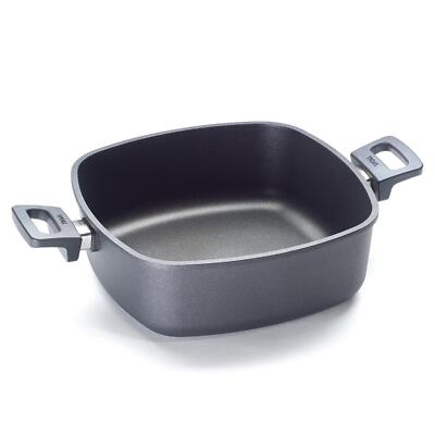 Woll Nowo Titanium, Gussbräter, viereckig, SG 28 x 28 cm, 10 cm hoch, 6 Liter