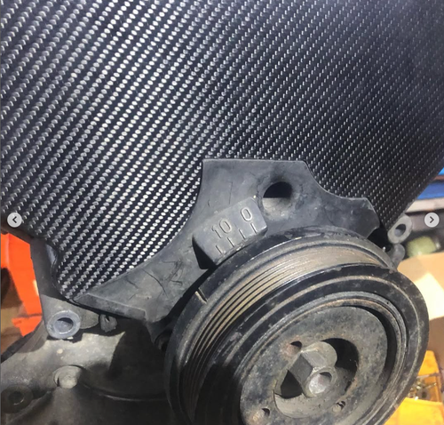 Cubierta de correa de distribución de fibra de carbono para motor 1UZ 1UZ-FE V8 no VVTi - Imagen 4 de 8