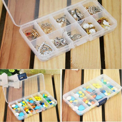 Loom Bands Jewelry Storage Plastic Organizer Beads Craft Box Case 15/10 M2249 QL - Picture 6 of 8