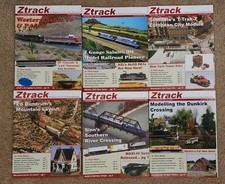 6 ZTRACK Magazines Z-scale Model Railroading ~ Complete YEAR 2022, Volume 28