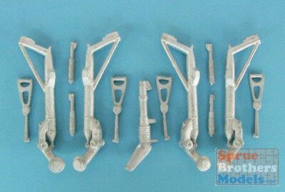 SAC48211 1:48 Scale Aircraft Conversions - Heinkel He 177 Landing Gear (MPM kit)