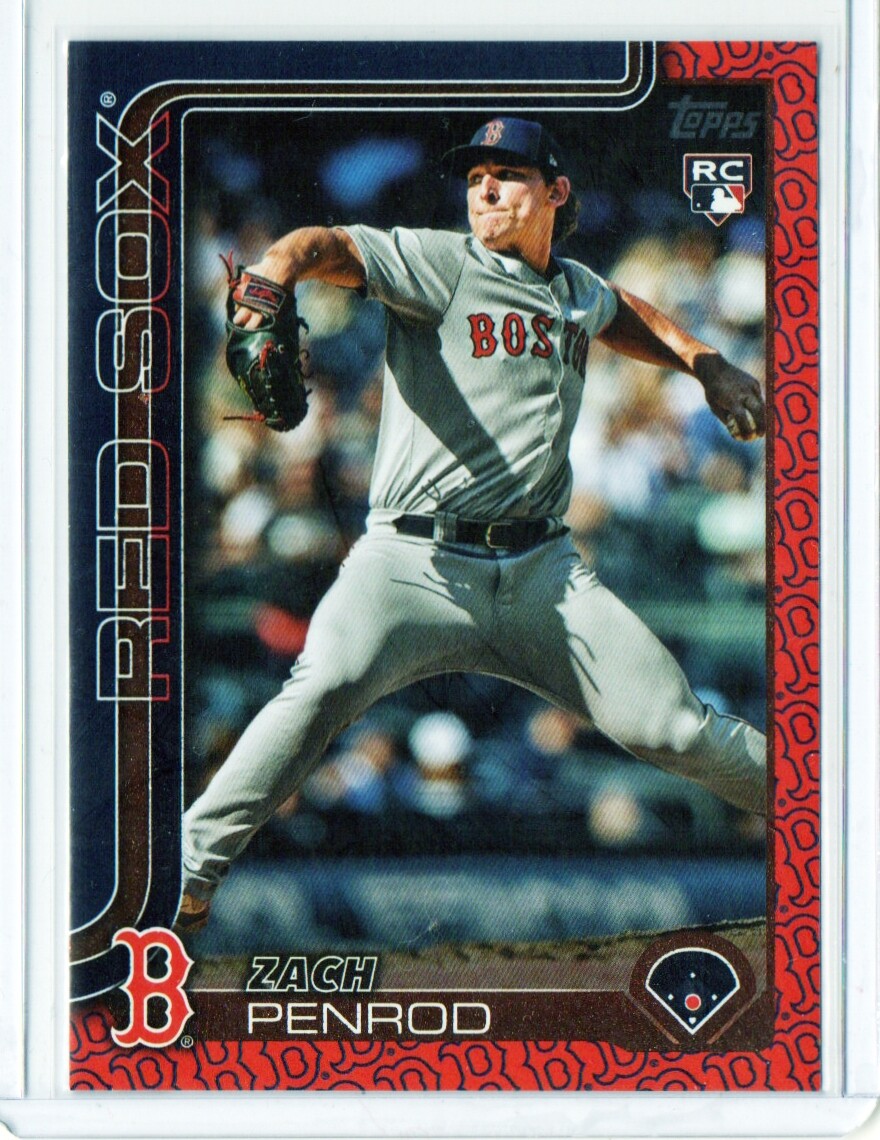 2025 Topps Series 2 Zach Penrod #698 RC Team Color Parallel