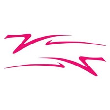 Pinstripe Pair Set Vinyl Decal Sticker Multiple Colors Sizes 7436