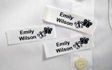 50 Sew In School Name Labels Name Tags Garment Labels