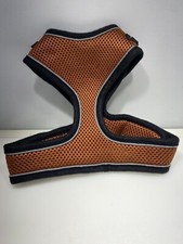 Air Dog Harness - All Weather Mesh Step in Vest Harness for Small 14.5-16" Rust
