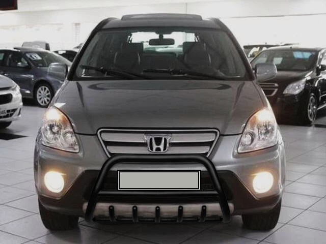 HONDA CRV BLACK STAINLESS STEEL AXLE NUDGE A BAR BULL BAR GUARD 2012 2014