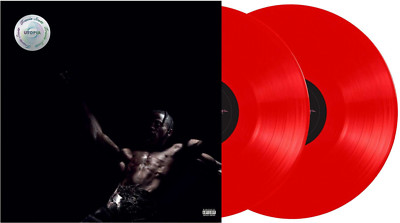 Travis Scott - Utopia Limited Edition Opaque Red 2 Vinyl LP NEU