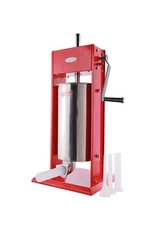 Hakka Sausage Stuffer 2 Speed Stainless Steel Vertical Sausage Maker (32lb / ...