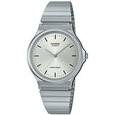 Casio MQ24D-7E, Men's Stainless Steel Band Watch, Analog, Water Resistant, NEW