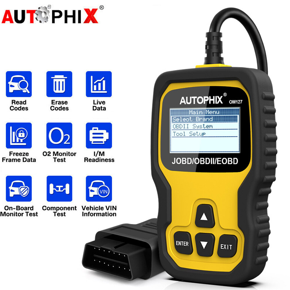 Autophix OM127 OBD2 Scanner for Toyota Honda Nissan - Diagnostic Tool AUS