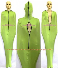 Grass Green Spandex Mummy Costumes Body Bags Sleeping Bag internal Sleeves F474