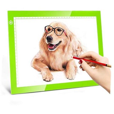  Portable A4 LED Copy Board Light Tracing Box, Green Ultra-Thin 01 - A4 GREEN