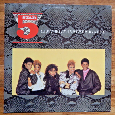 FIVE STAR  CAN'T WAIT ANOTHER MINUTE VINYL 12# SINGLE PT40698