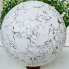 Natural white turquoise Sphere Quartz Crystal Ball Reiki Healing 3960g — photo 2