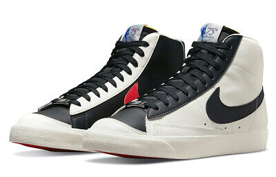 Nike Blazer Mid '77 EMB NBA 75th Anniveristy Black/Chile Red Nike Blazer Mid '77 EMB NBA 75th Anniveristy Black/Chile Red