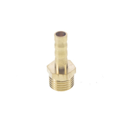 5pcs 1/8'' BSPP Male-6mm barbed Hose Brass Adapter Coupler Connector Fitting #E5