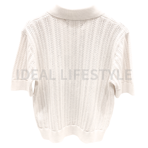 Suéter Polo Mujer UNIQLO COMPTOIR DES COTONNIERS Algodón Pointelle 476232 Nuevo con Etiquetas - Imagen 4 de 19