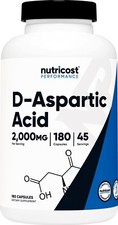 Nutricost D-Aspartic Acid (DAA) Capsules 2000...