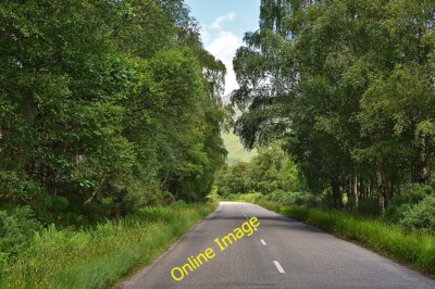 Foto 12x8 Die A832 südlich von Dundonnell noch auf dem flachen Boden von Strath c2014
