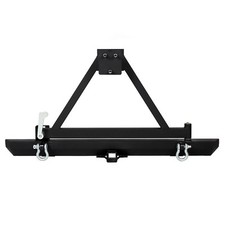 Rear Bumper With Tire Carrier D-ring Fit For 87-96 Yj 97-06 Tj Jeep Wrangler Rear Bumper With Tire Carrier D-ring Fit For 87-96 Yj 97-06 Tj Jeep Wrangler