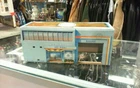 Marx tin International Jet port  Airport Playset - American Airlines
