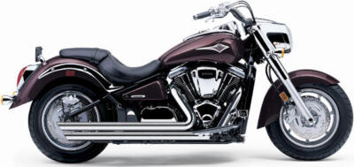 Cobra Speedster Slashdown Exhaust System Chrome #4823 fits Kawasaki Vulcan 2000