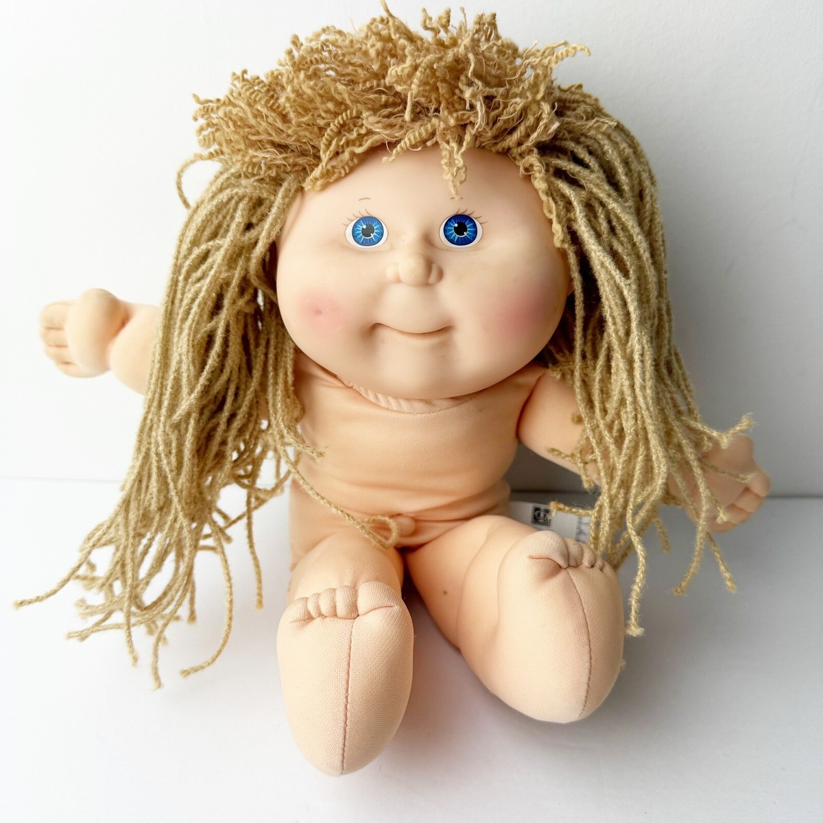Vintage 1990 Cabbage Patch Kids Doll Pretty Crimp N Curl First Edition Wire  Hair