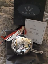 NEW 2019 WALLACE SILVER PLATE SLEIGH BELL
