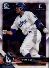 2018 Bowman Chrome Prospects #BCP19 Johan Mieses NM-MT Dodgers