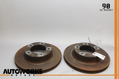 97-04 Porsche Boxster 986 Front Left & Right Side Brake Disc Rotor Set 2 OEM