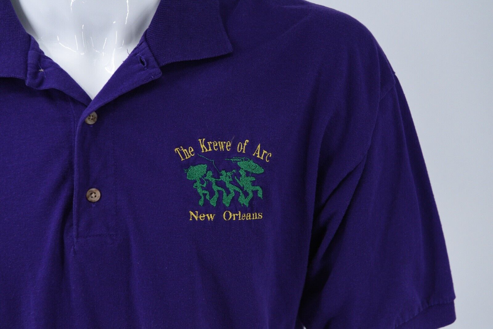 Krewe of Arc Mardi Gras New Orleans Embroidered 2… - image 2
