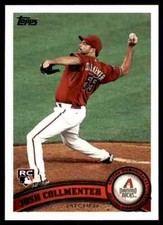2011 Topps Update Josh Collmenter RC #US103 Arizona Diamondbacks
