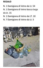 Damigiana In Vetro 10 Litri - Bocca Larga, Con Tappo E Cesto In Plastica, Per Conserve E Sottoli - Foto 5
