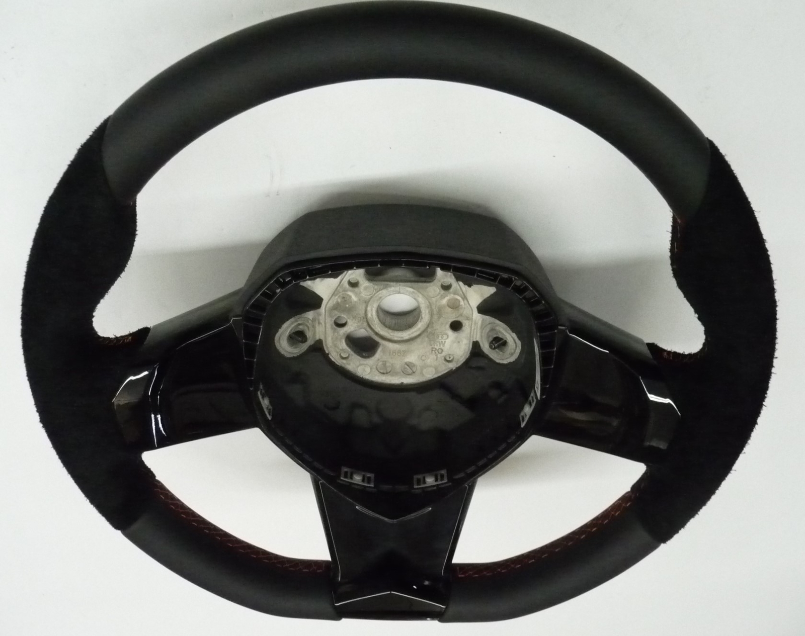 2016-2018 Lamborghini Aventador Suede Sport Steering Control 470419091AF OEM